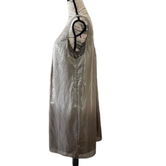 Burberry Runway Silk Metallic Mini Dress - Picture 4 of 9